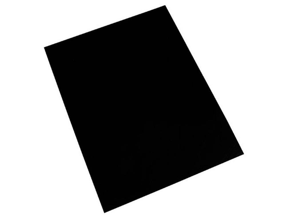 PAQUETE 25 TAPAS ENCUADERNAR A4 DHP POLIPROPILENO 450 MICRAS COLOR NEGRO