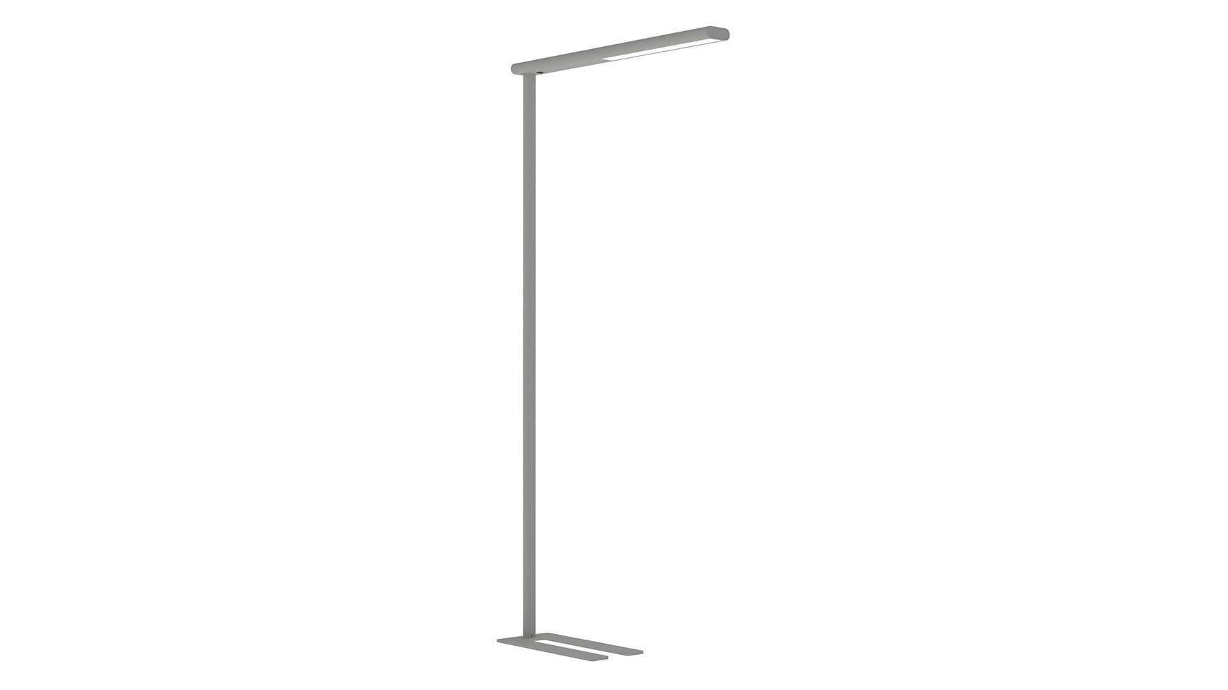 LAMPARA DE PIE LED MAUL JET COLOR PLATA