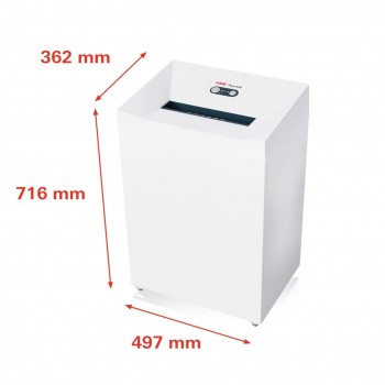 DESTRUCTORA DE DOCUMENTOS HSM PURE 530 NIVEL P-4 4,5 X 30 MM