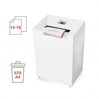 DESTRUCTORA DE DOCUMENTOS HSM PURE 530 NIVEL P-4 4,5 X 30 MM