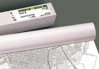 PAPEL REPROGRAFIA PARA PLOTTER 610MMX50MT 80GR FABRISA