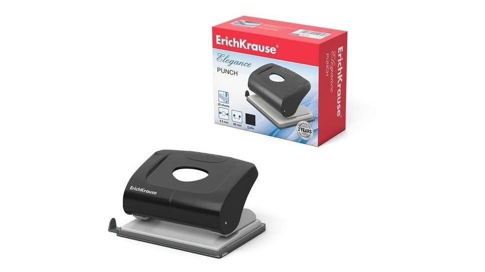 TALADRO 2 AGUJEROS 20 HOJAS ERICHKRAUSE ELEGANCE COLOR NEGRO