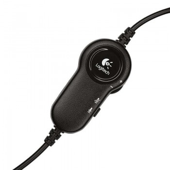 AURICULARES LOGITECH H151 ESTEREO CON MICROFONO JACK 3,5 MM COLOR NEGRO