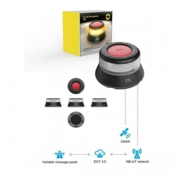 BALIZA LUZ EMERGENCIA V16 ZTE E1 GEOLOCALIZADA HOMOLOGADA DGT
