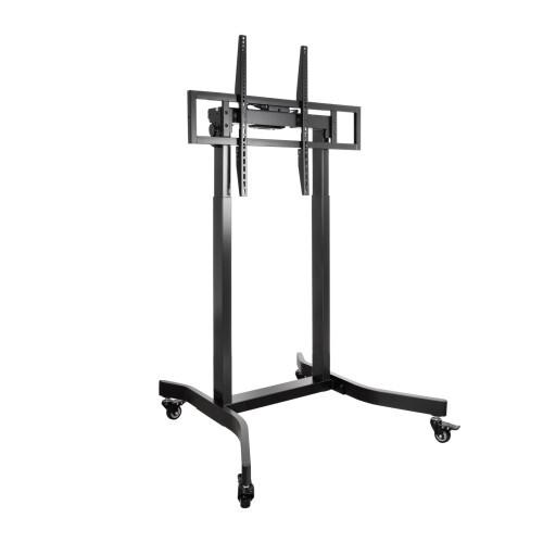 SOPORTE DE SUELO TOOQ LUX CON RUEDAS Y REGULACION ELECTRICA DE ALTURA