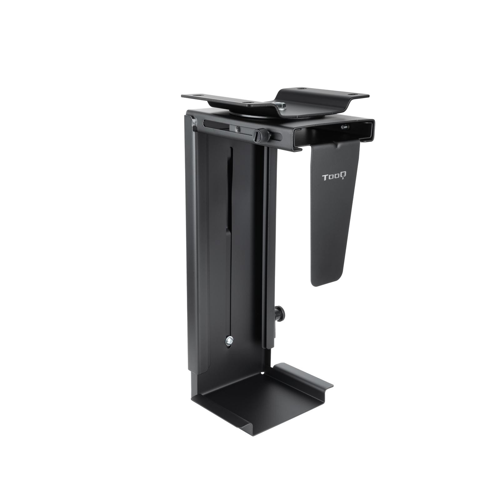 SOPORTE TOOQ DE ESCRITORIO / PARED PARA CPU HASTA 10 KG COLOR NEGRO