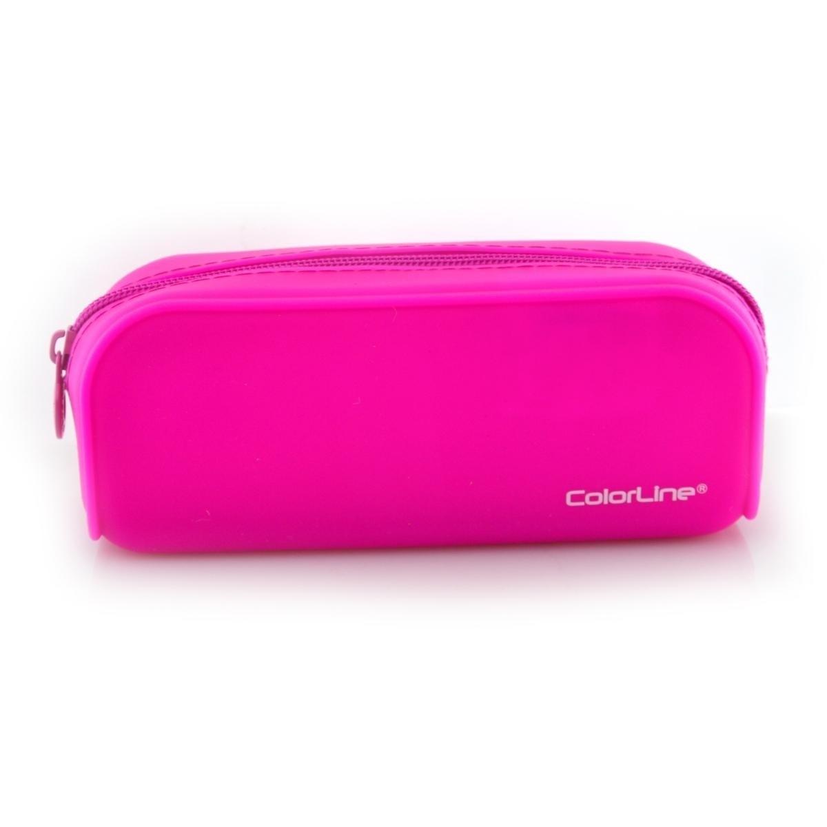 PORTATODO OFFICEBOX SILICONA CUADRADO COLORLINE FUCSIA