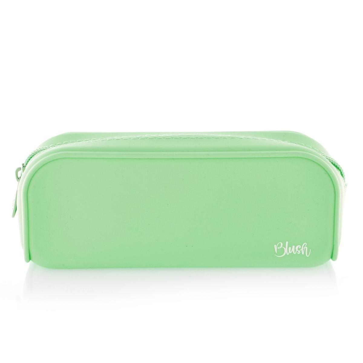 PORTATODO OFFICEBOX SILICONA CUADRADO BLUSH VERDE
