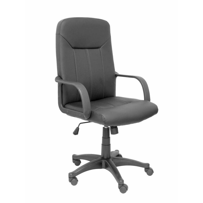 SILLON DIRECCION VILLA PIQUERAS Y CRESPO CON BRAZOS FIJOS COLOR NEGRO