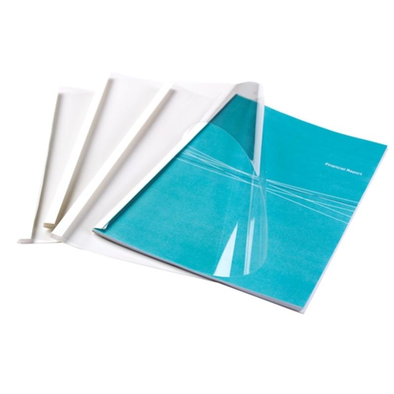 PACK 100 CARPETAS TERMICAS ESTANDAR 3MM PARA HELIOS DE FELLOWES
