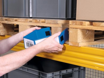 FUNDA PARA PIE DE PALET DURABLE 140X65 / 90X65 MM COLOR AZUL
