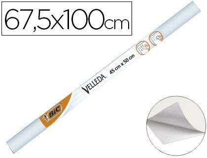 ROLLO ADHESIVO PIZARRA BLANCA VELLEDA 67,5X100 CM