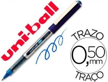 ROTULADOR UNI-BALL ROLLER UB-150 MICRO EYE AZUL 0.5 MM