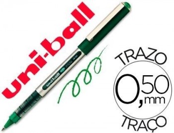 ROTULADOR UNI-BALL ROLLER UB-150 MICRO EYE VERDE 0,5 MM