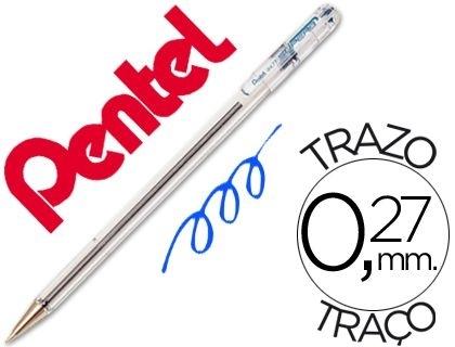 BOLIGRAFO PENTEL SUPERB BK-77 C COLOR AZUL
