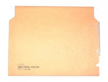 CAJA 25 CARPETAS COLGANTES ARCON DIN A4 GIO RF.50100 VISOR LATERAL LOMO V