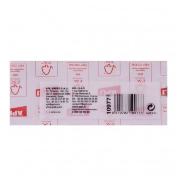 PACK 3 TACOS BLOCS 100 NOTAS ADHESIVAS APLI 40X50 COLOR AMARILLO