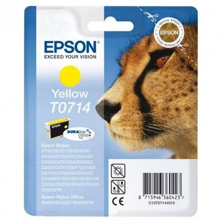 CARTUCHO EPSON T0714 AMARILLO D78