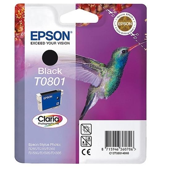 CARTUCHO EPSON T0801 NEGRO
