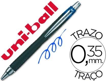 BOLIGRAFO UNI-BALL JETSTREAM SXN-210 RETRACTIL TINTA HIBRIDA COLOR AZUL